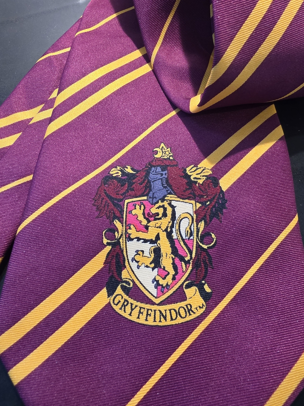NWOT elope Harry Potter Gryffindor Premium Costume Cosplay Necktie - Official WB